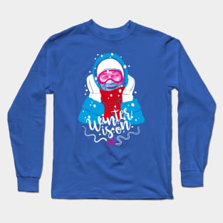 winter is on Long Sleeve T-Shirt